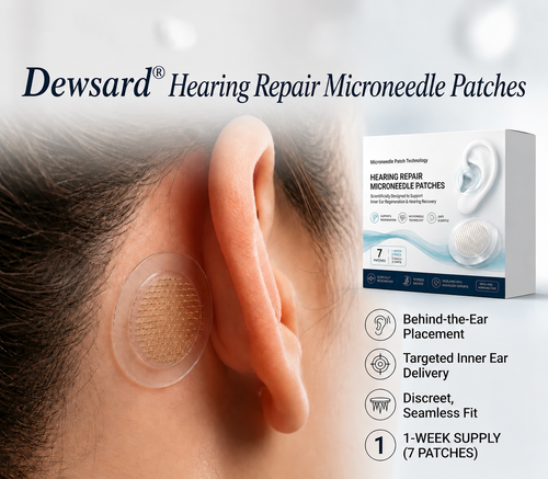 Dewsard® Hearing Repair Microneedle Patches